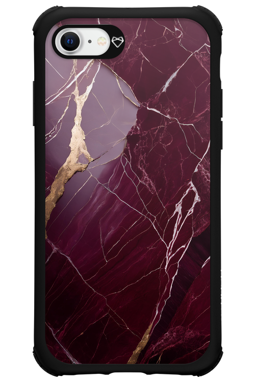 Burgundy Marble 2.0 - Apple iPhone SE 2022