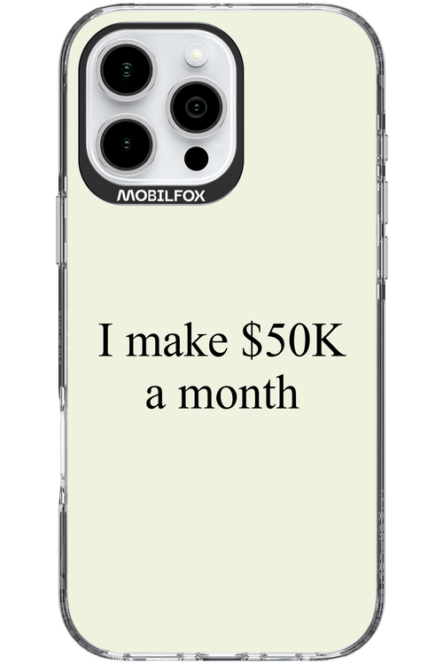 $50K - Apple iPhone 16 Pro Max