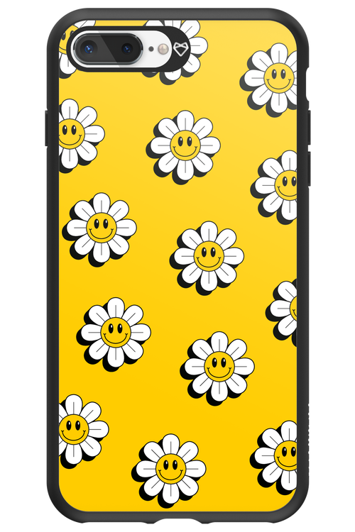 Smiley Flowers - Apple iPhone 8 Plus