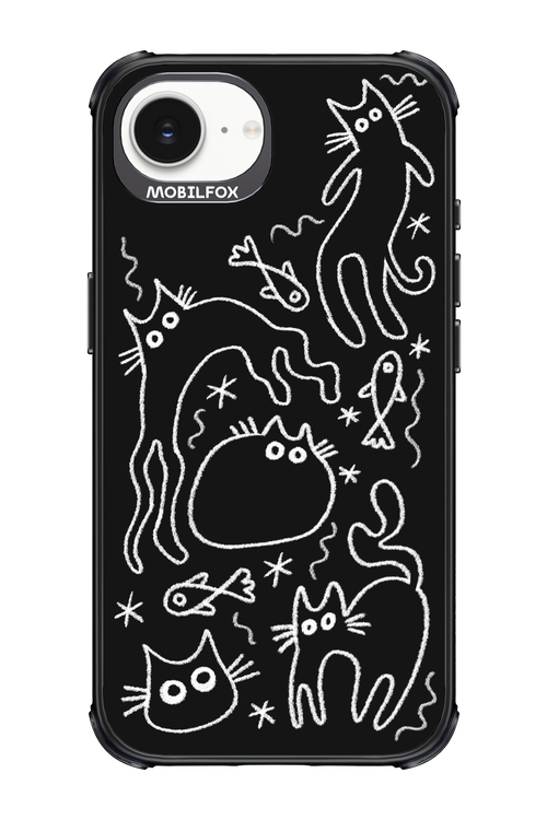 CHALK_CATS 2.0 - Apple iPhone 16e