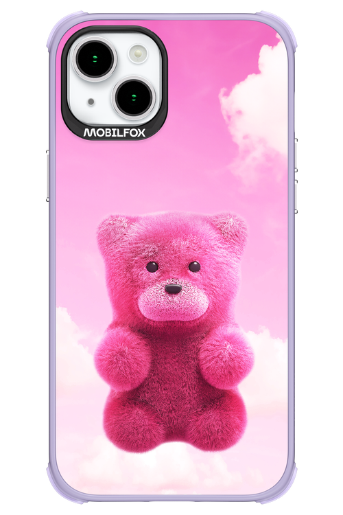 Pinky Bear Clouds - Apple iPhone 15 Plus