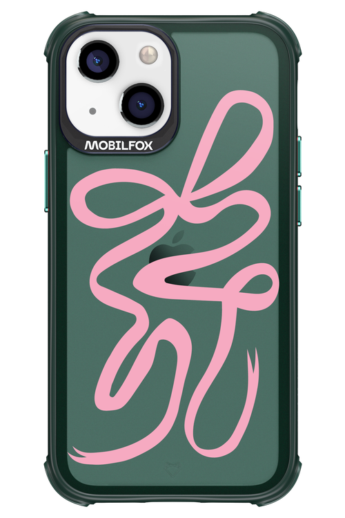 Pink Bow - Apple iPhone 13 Mini