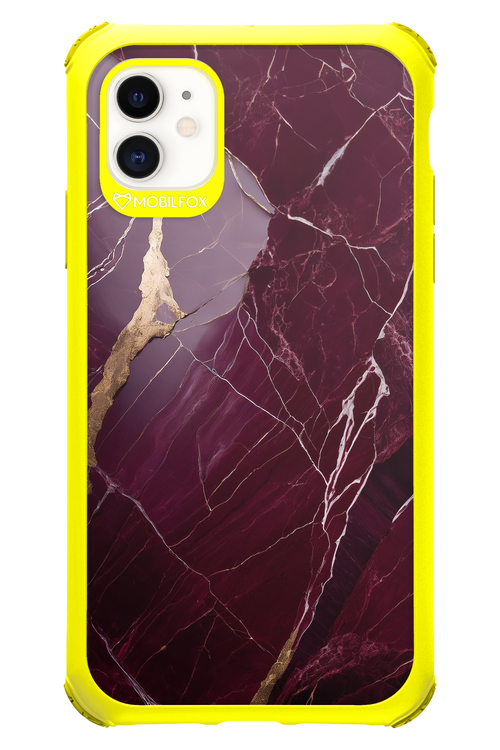 Burgundy Marble 2.0 - Apple iPhone 11
