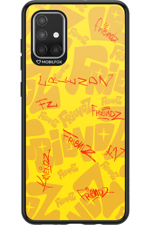 FRIENDZ Yellow - Samsung Galaxy A71