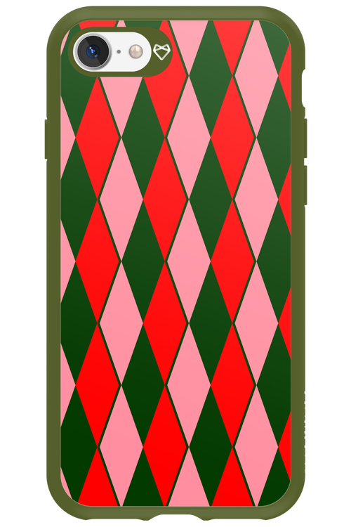 Retro Christmas - Apple iPhone 7