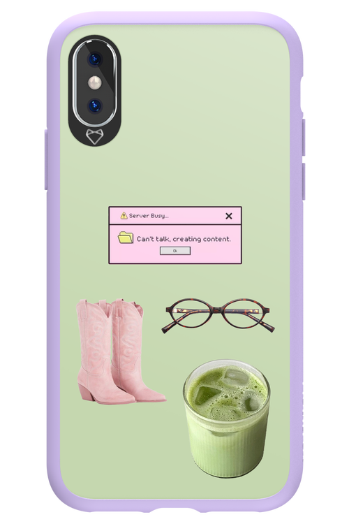 Matcha Babe - Apple iPhone X