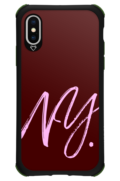 (Dark Blush) NY 2.0 - Apple iPhone X