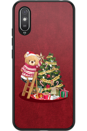 Christmas Bear (Burgundy) - Xiaomi Redmi 9A