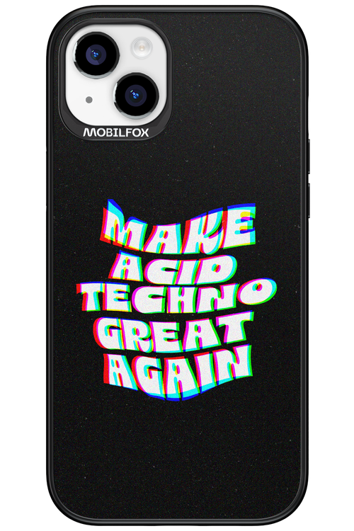 Acid Techno - Apple iPhone 15 Plus