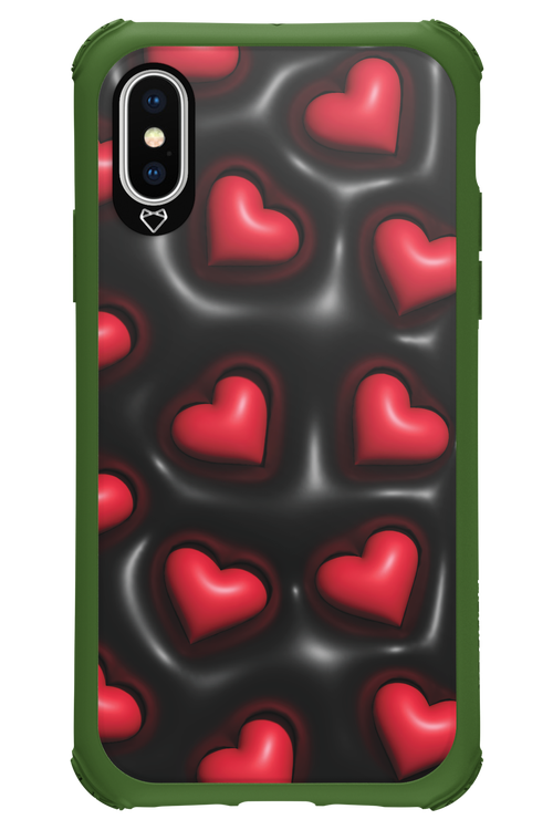 Hearts in love - Apple iPhone XS