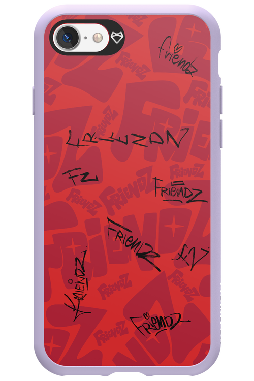 FRIENDZ Red - Apple iPhone 7