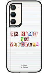 Be Kind To Yourself Notebook - Samsung Galaxy S23 Plus