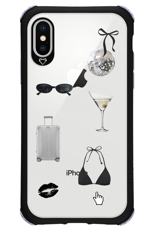Silver Summer - Apple iPhone XS