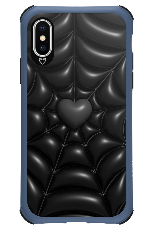 Black Spider Heart - Apple iPhone XS