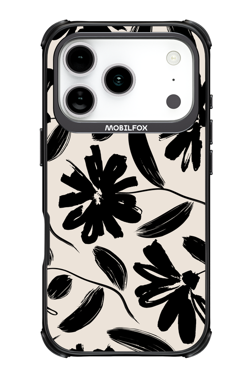 Monochrome Flowerss 2.0 - Apple iPhone 17 Pro