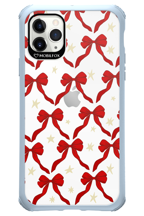 Bow & Stars (Transparent) - Apple iPhone 11 Pro Max