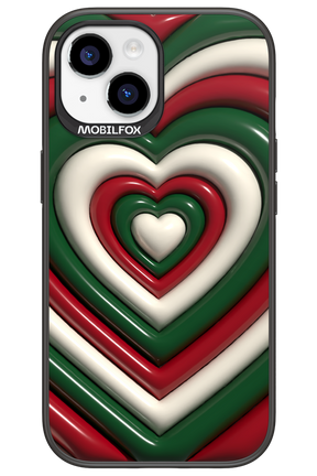 XMAS Hearts - Apple iPhone 15