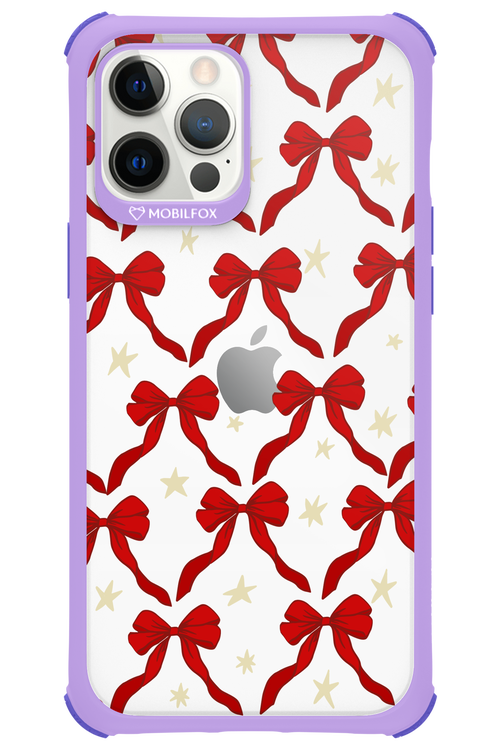Bow & Stars (Transparent) - Apple iPhone 12 Pro Max