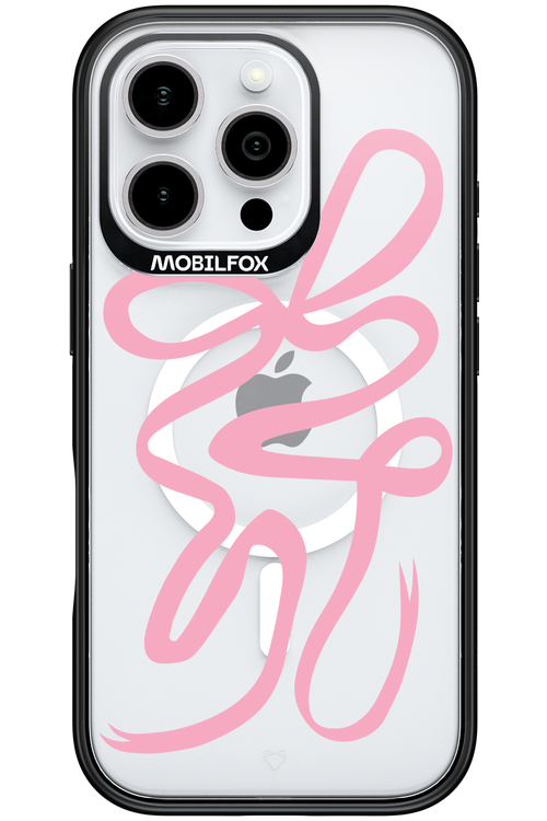 Pink Bow - Apple iPhone 16 Pro