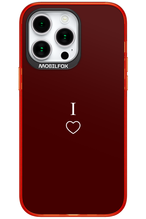 I Burgundia 2.0 - Apple iPhone 15 Pro Max