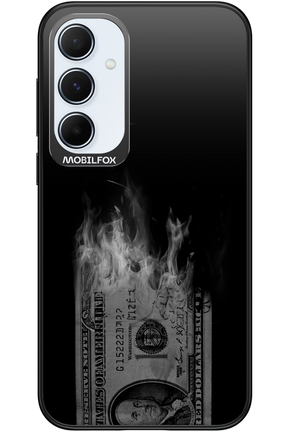 Money Burn B&W - Samsung Galaxy A55