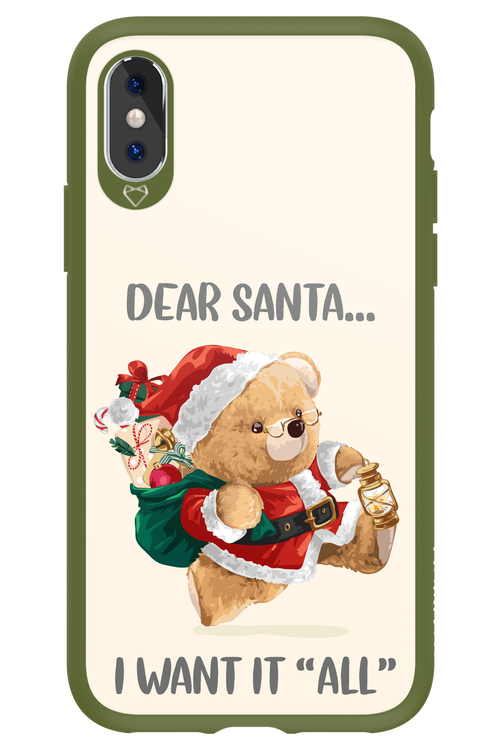 Dear Santa i want it all - Apple iPhone X