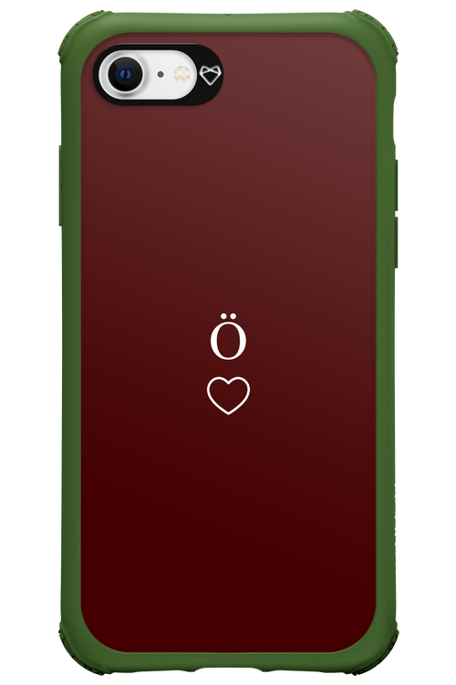 O Burgundia II 2.0 - Apple iPhone 8