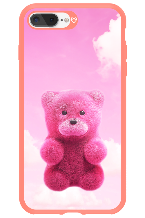 Pinky Bear Clouds - Apple iPhone 8 Plus