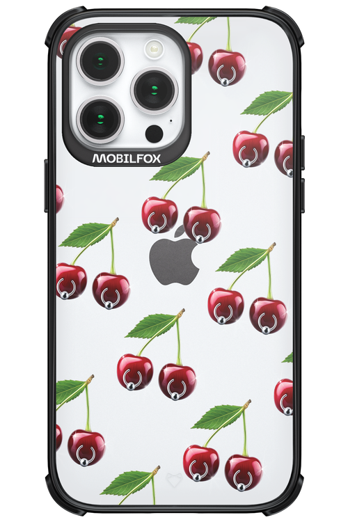 Spicy Cherries Transparent - Apple iPhone 14 Pro Max