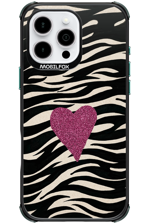 Zebra Heart 2.0 - Apple iPhone 16 Pro Max