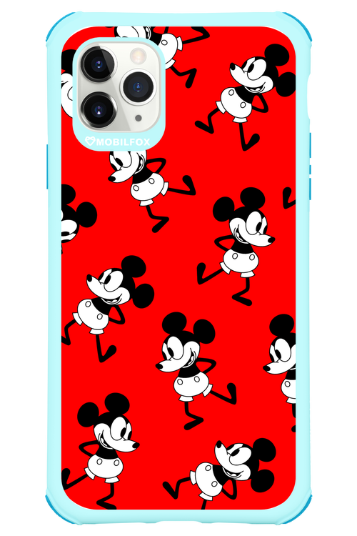 Iconic Mouse (red pattern) - Apple iPhone 11 Pro Max