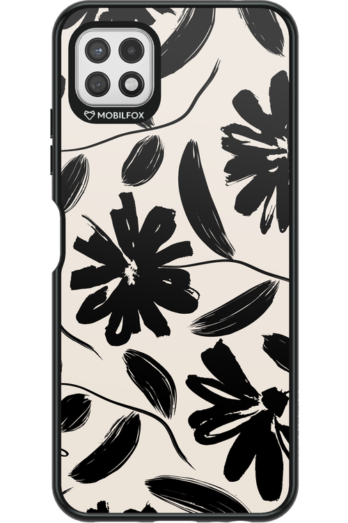 Monochrome Flowerss 2.0 - Samsung Galaxy A22 5G