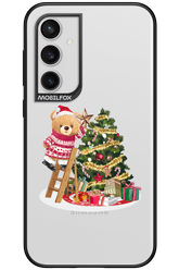 Christmas Bear (Transparent) - Samsung Galaxy S23 FE