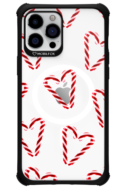 Candy Cane Hearts - Apple iPhone 12 Pro Max