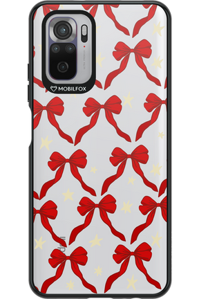 Bow & Stars (Transparent) - Xiaomi Redmi Note 10