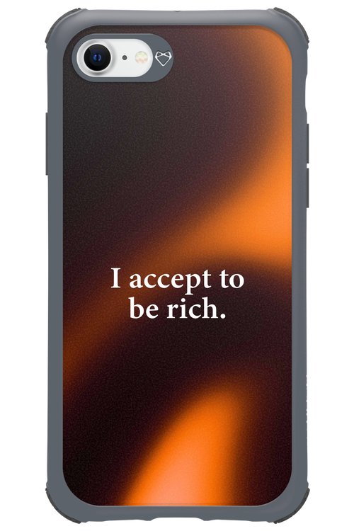 I accept to be rich - Apple iPhone 7