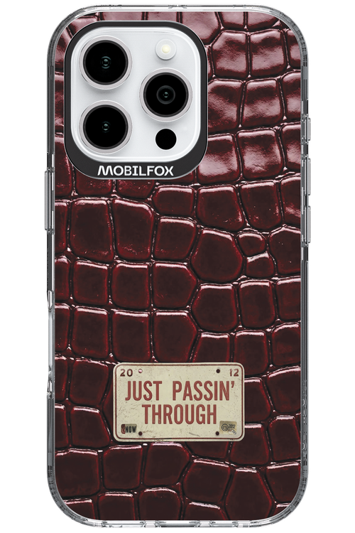 Just passin through 2.0 - Apple iPhone 16 Pro