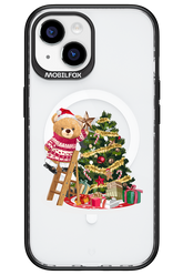 Christmas Bear (Transparent) - Apple iPhone 15