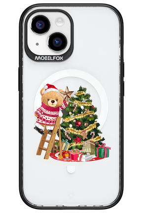 Christmas Bear (Transparent) - Apple iPhone 15