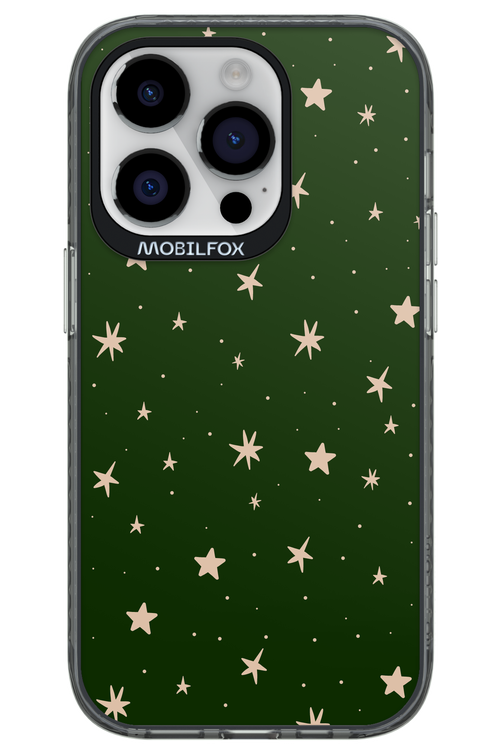 Forest Green Stars - Apple iPhone 14 Pro