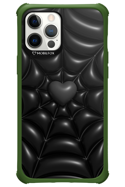 Black Spider Heart - Apple iPhone 12 Pro Max