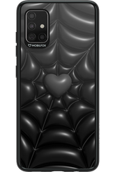 Black Spider Heart - Samsung Galaxy A51