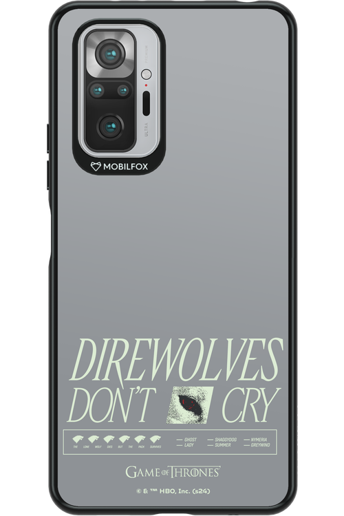 Direwolves Don’t Cry - Xiaomi Redmi Note 10S