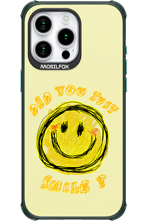 Crayon Smiley - Apple iPhone 15 Pro Max