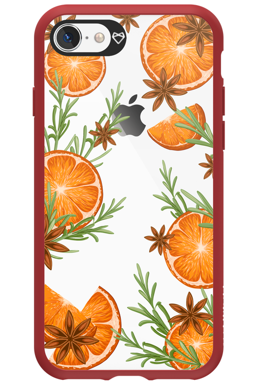 Orange With Star Anise - Apple iPhone 8