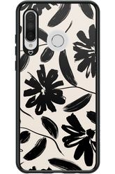 Monochrome Flowerss 2.0 - Huawei P30 Lite