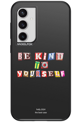 Be Kind To Yourself Black - Samsung Galaxy S23 FE