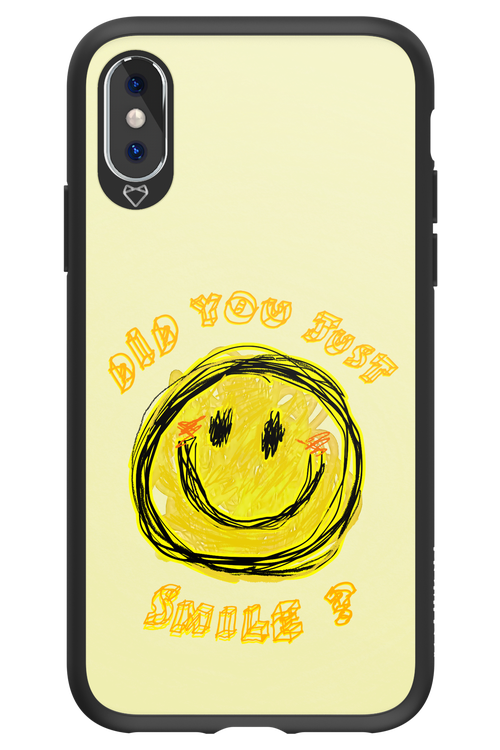 Crayon Smiley - Apple iPhone X