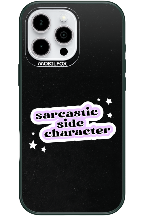 Sarcastic Black - Apple iPhone 16 Pro Max