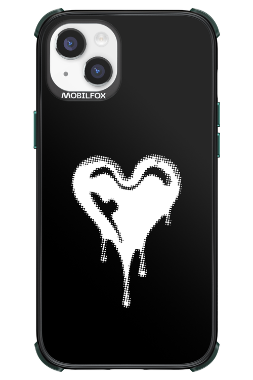 Heart Black - Apple iPhone 14 Plus